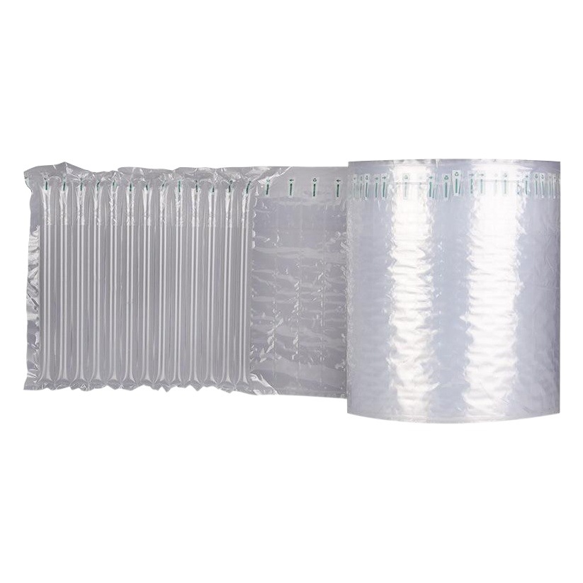 Rollo de columna de burbujas 15-55CM bolsa de columna de aire material en espiral cojín inflable amortiguación logística de embalaje resistente a la caída