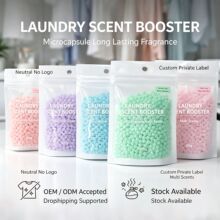 护衣留香珠跨境LaundryScentBooster无标裸袋香氛颗粒留持久留香