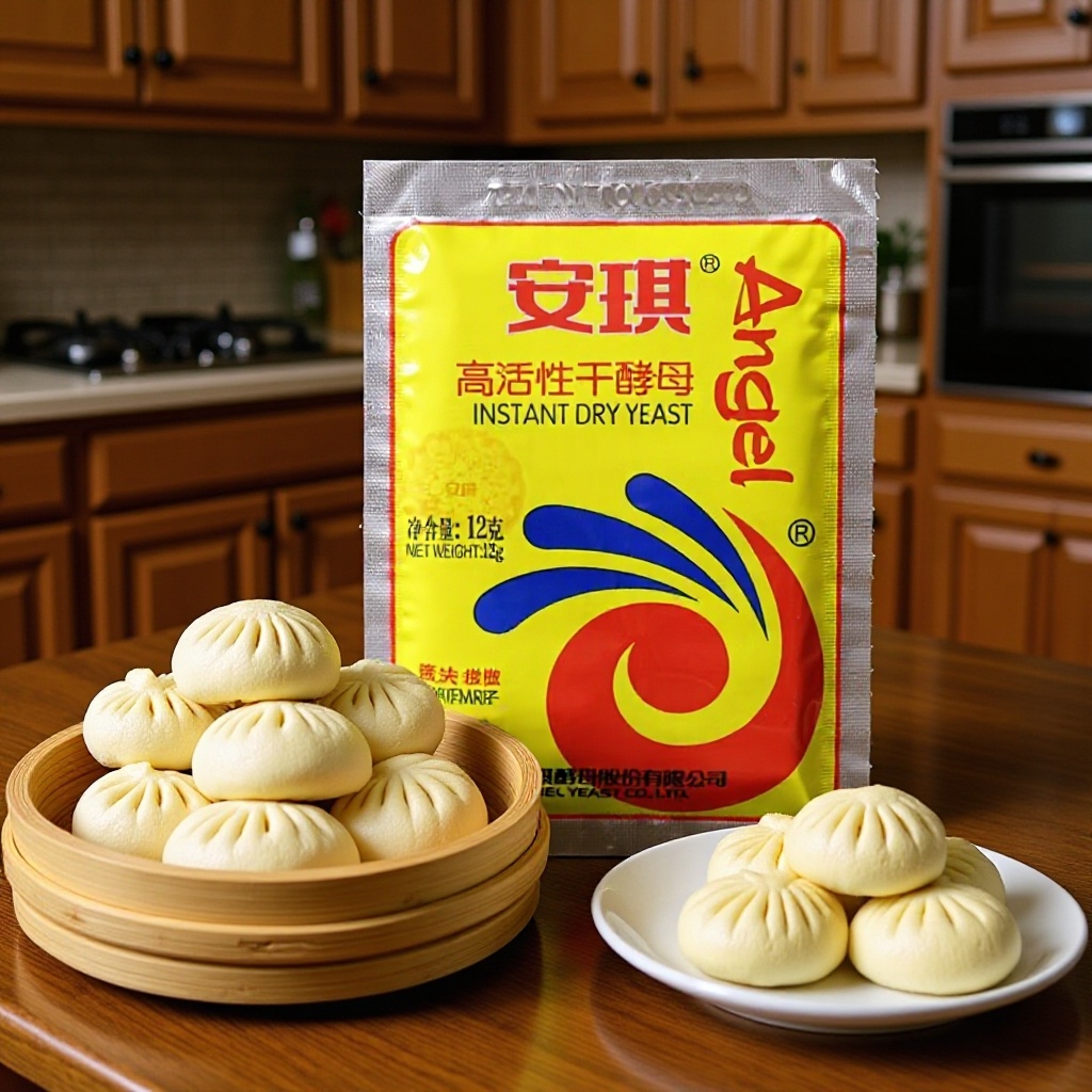 批发安琪高活性干酵母面包吐司即发酵母粉12g烘焙原料甜品包邮