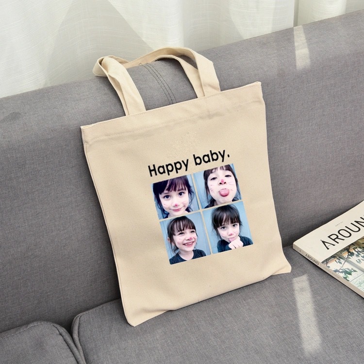 印花单肩手提帆布袋印logo纯棉无纺布袋制定收纳袋加印logo手拎