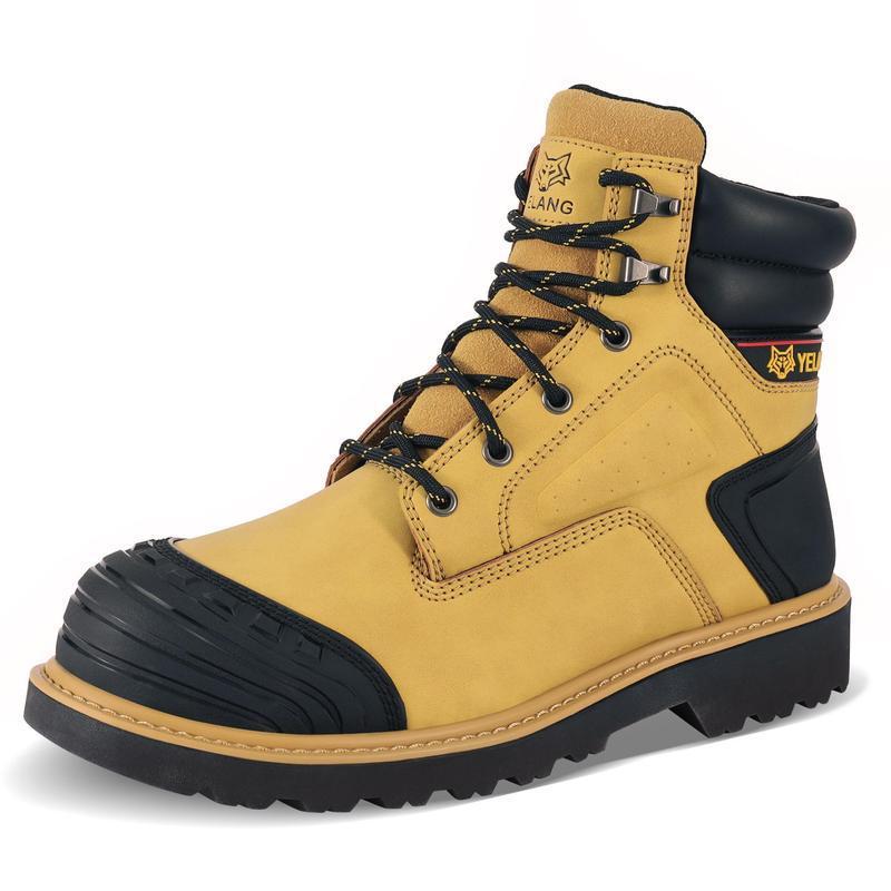Steel Toe Safety Work Boot for Men Slip Resistant Puncture 6|undefined