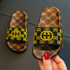 Girls' slippers summer cute little princess non-slip soft bottom children's fashionable outer wear parent-child children's slippers