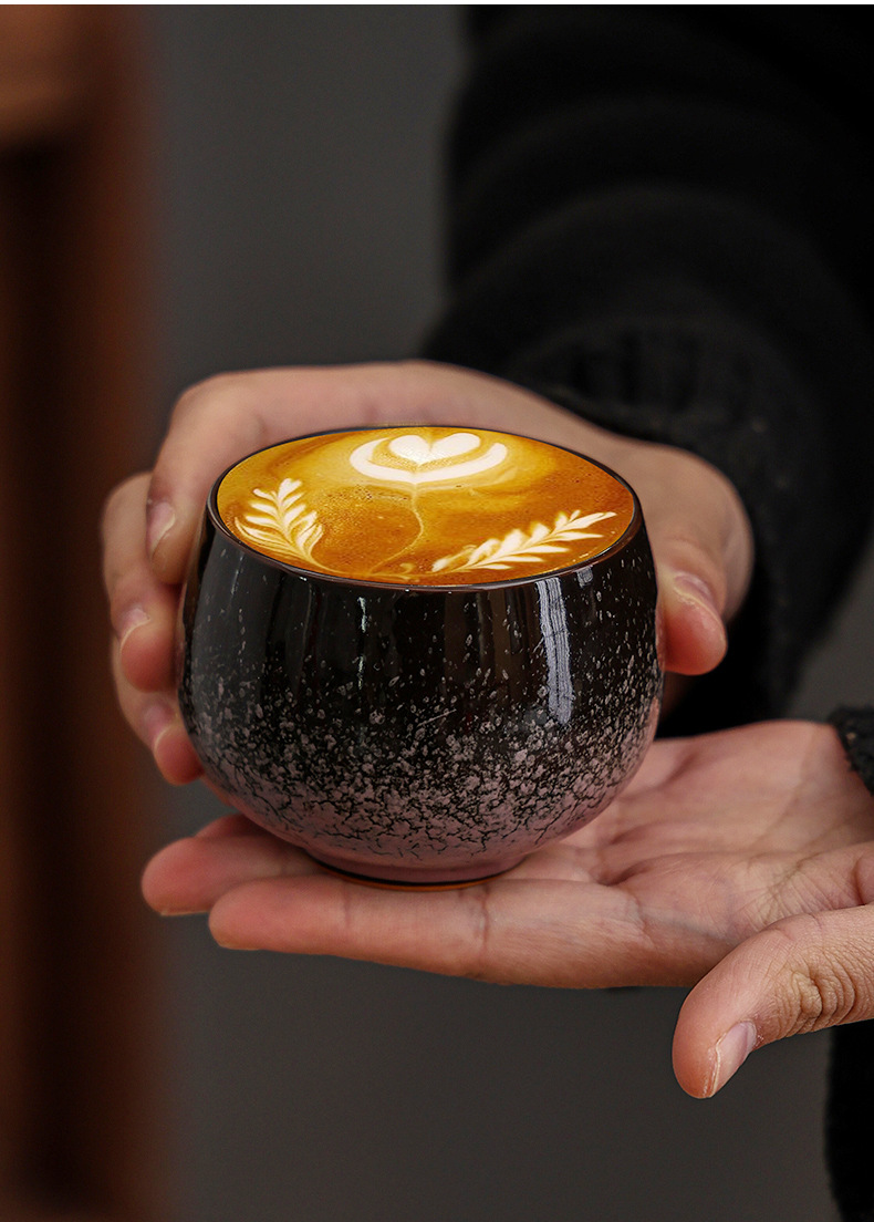 Espresso Tea Cup Vintage Style Coffee Mug For Latte Art_voghion.com