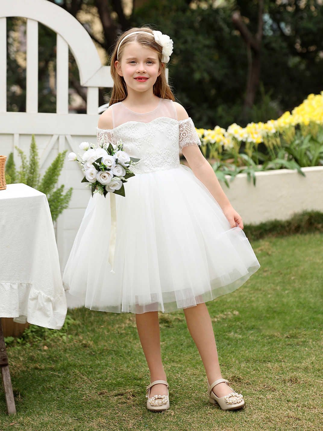 Ropa de verano para niños vestido de mangas cortas niñas falda princesa de verano para niñas vestido de junio