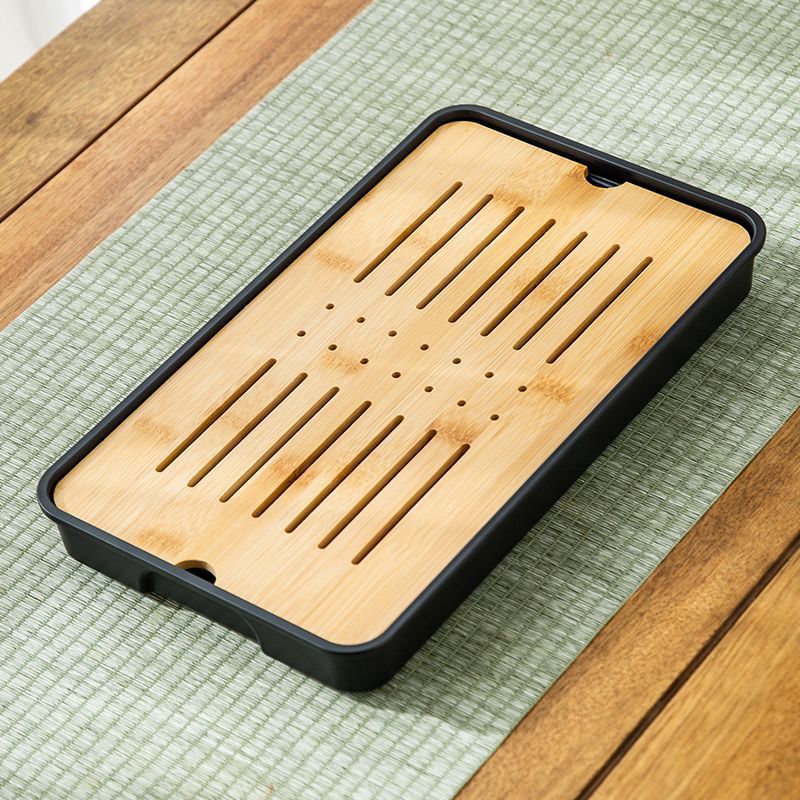 중국산 접시 길이 31cm 폭 18cm 검정색 바닥