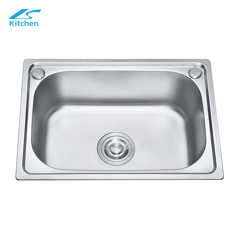 Lavabo 304 de acero inoxidable, pasivado, resistente y duradero