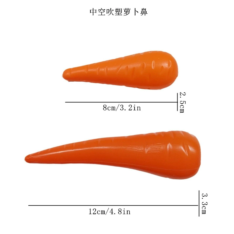 Снеговик большой редис нос полый пластиковый редис типа 8cm снеговик нос 12cm большой нос аксессуары для украшения носа