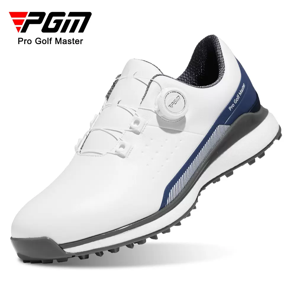 PGM 高尔夫球鞋夏季运动男球鞋 超软爆米花中底旋钮鞋带golf男鞋