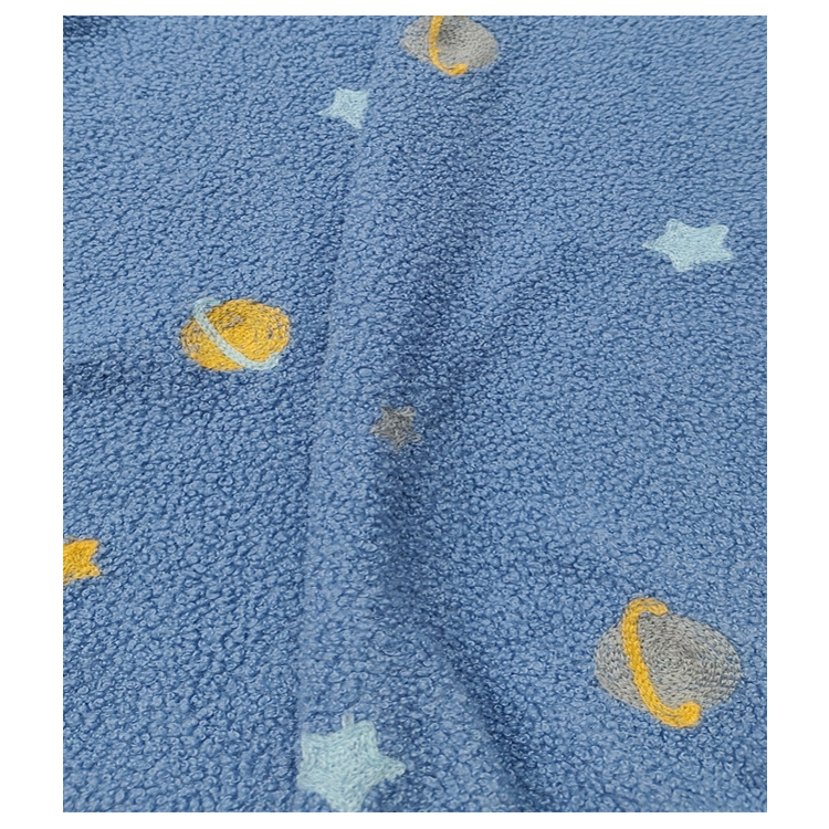 厂家现货小泰迪毛巾绣工艺链条绣平绣服装家纺鞋帽工艺品