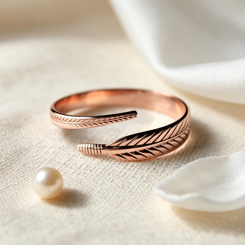Elegant retro copper bronze bracelet, European style, Birthday gift 2