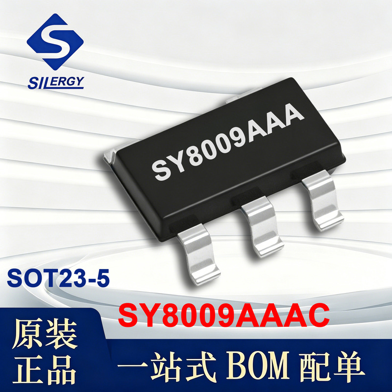 Sy8009Aaac Silergy Original Sot-23-5 3-5.5V 2A Synchronous Buck Converter Chip I Sy8009Aaac Silergy Original Sot-23-5 3-5.5V 2A Synchronous Buck Converter Chip I