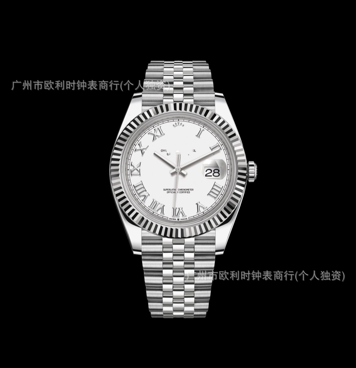 Laojia comercio exterior transfronterizo tendencia de moda hombre reloj mecánico automático tipo registro de correa de acero comercial impermeable reloj de luz nocturna