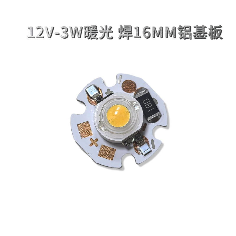 Светодиодные ламповые бусины 3W12V высокая яркость постоянного тока 12V высокое напряжение 1W элемент питания высокой мощности поддельная мерцающая светодиодная бусина