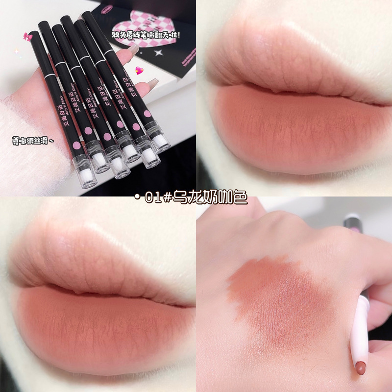 Lápiz labial de doble cabeza, lápiz labial de doble cabeza