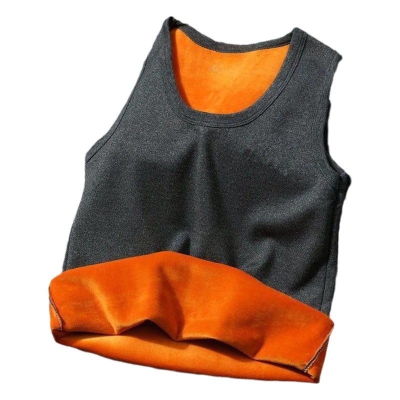 Осенне-зимний жилет, мужской утолщенный терможилет на флисовой подкладке, мужское термобелье, жилет Топ Slim
