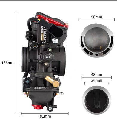 PE2830 air-cooled — Motosiklet ləvazimatları və aksesuarları - nibby-fcr36-competition-version