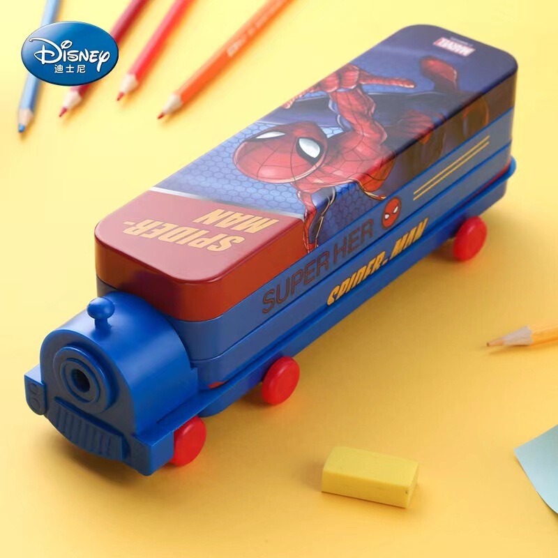 Primary School multi-functional pencil box for men and women's pencil box locomotive multi-layer children Primary School multi-functional pencil box for men and women's pencil box locomotive multi-layer children