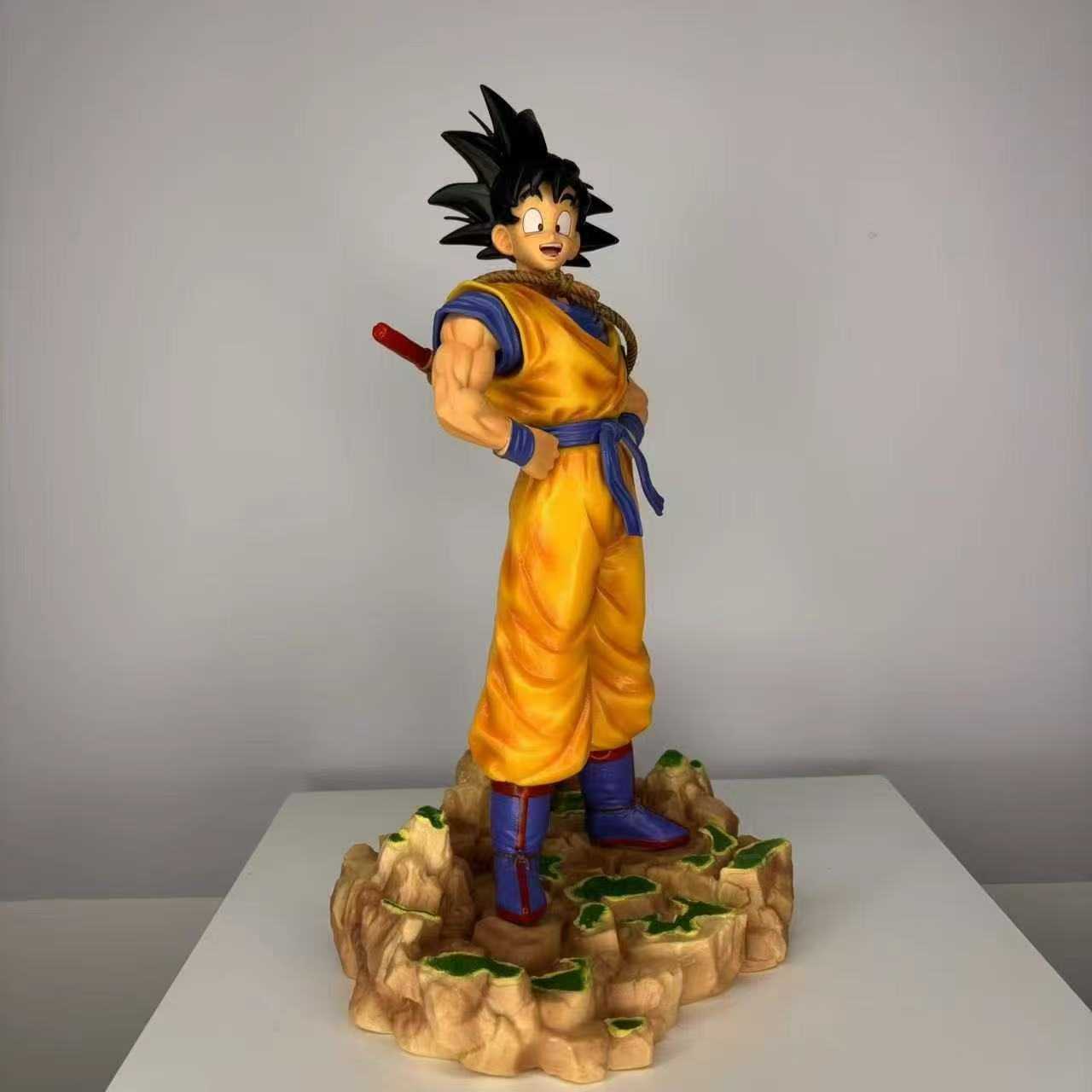 Caixa de color siete bolas de dragón Saiyan fantasía Goku recubrimiento completo base hecha a mano adornos modelo regalo de muñeca