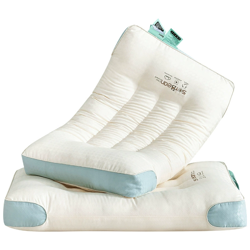 Three dimensional neck pillow for students, with neck protection, washable