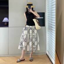 有设计感的游牧民族风~r@w重工水溶刺绣伞裙半身裙女夏G060911