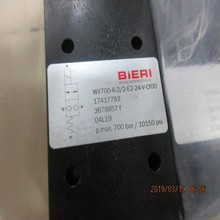 瑞士Bieri/比利 WV700-6-2-2-E2-24-V-Cf00 电磁换向阀