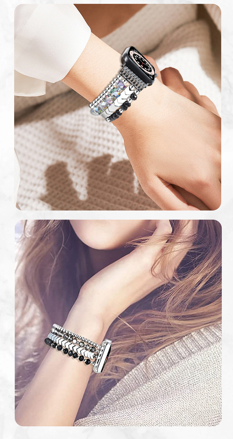 Casual Elegante Glamour Multicolor Correa De Reloj display picture 1