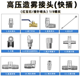 园艺灌溉工具;喷嘴、喷头;接头