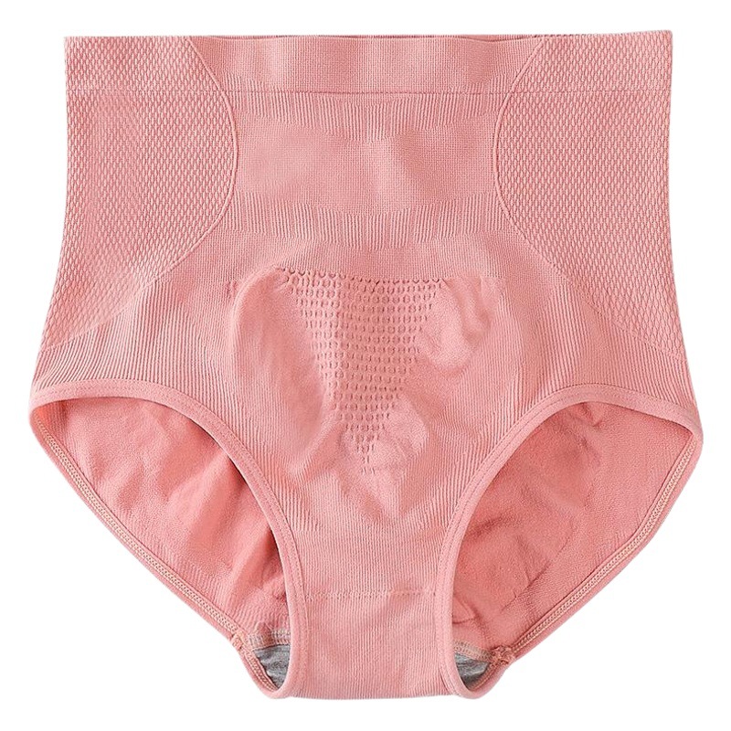 Faja Moldeadora de Spandex sin Costuras con Efecto Panal de Abeja, Cómoda, Color Nude, Talla Grande para Mujer, Cintura Alta, Control de Abdomen, Levanta Glúteos, Ropa Interior para Mujer