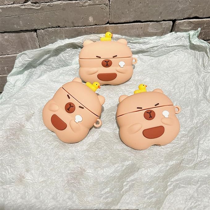 Aplicación transfronteriza airpods3 generación inalámbrico Bluetooth auricular funda protectora silicona dibujos animados pro2 generación airpods4