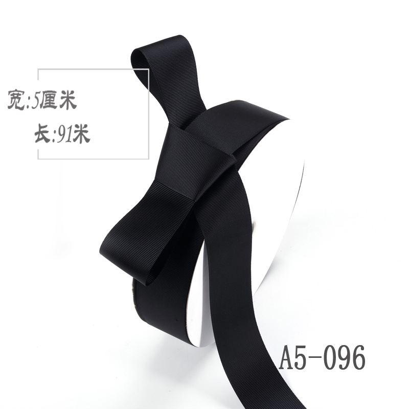 5cm de alta densidad costilla cinta ramo fruta caja de regalo embalaje color ropa embalaje borde accesorios hilo cinta