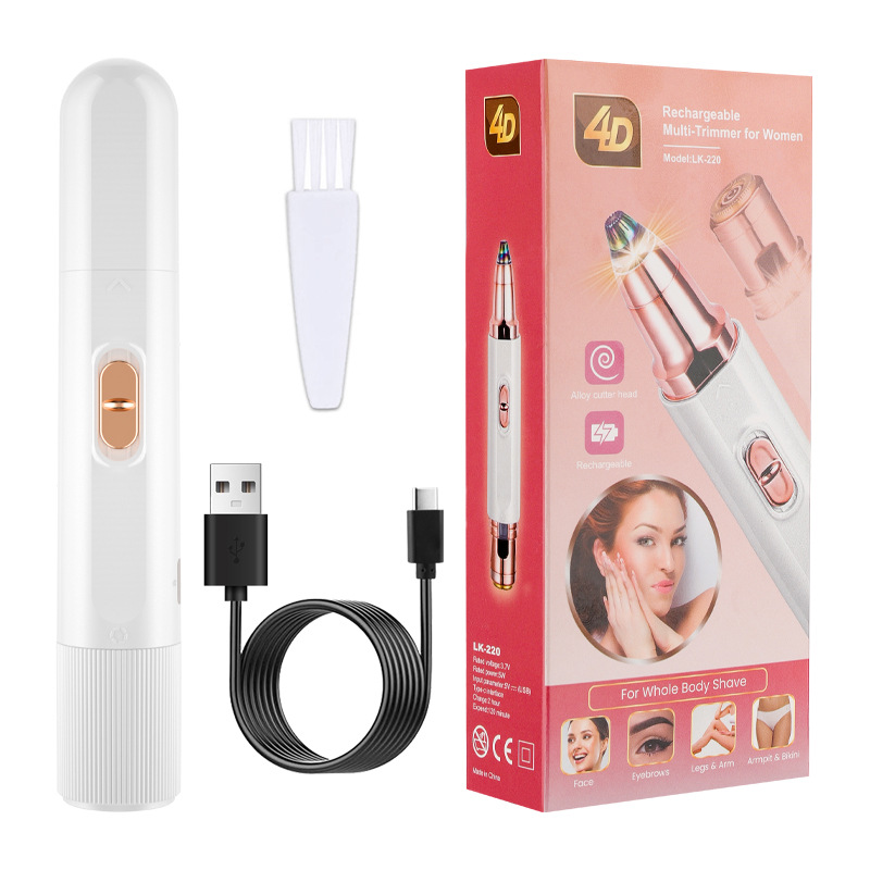 Eléctrica ceja trimmer de las mujeres ceja lápiz automático ceja trimmer afeitadora mini máquina de afeitar ceja lápiz removedor de pelo