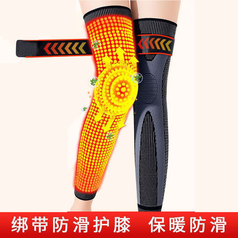 18 cinturón de rodillas caliente piernas frías viejas mujeres y hombres laca de articulaciones caliente ancianos manga larga antideslizante piernas de otoño