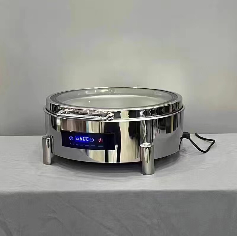 ステンレス電気加熱セルフサービス炉油圧可視保温炉カバー厚い布菲炉ホテル朝食炉|undefined