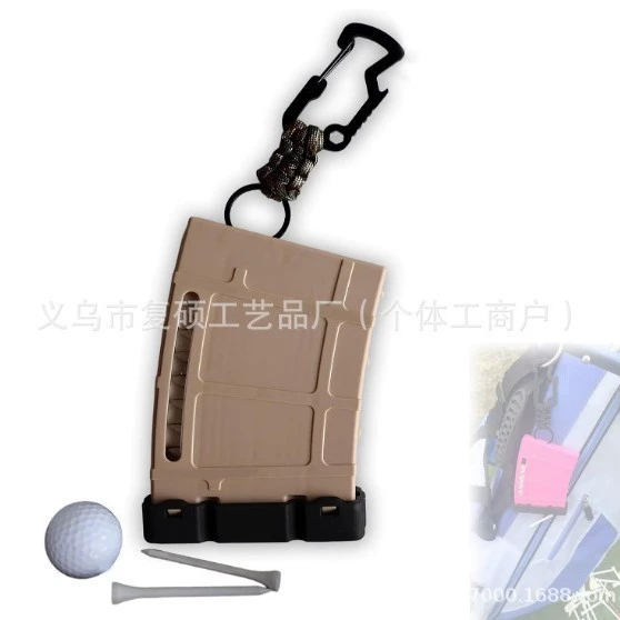 Golf Tees Storage Cilp Barrel Bundle Жгут для хранения клюшки для гольфа