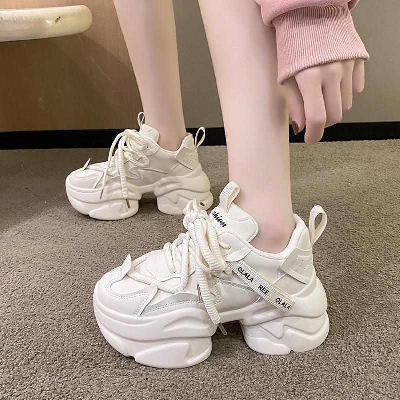 Papá de estilo europeo para mujer en primavera de 2024, nuevos zapatos de bizcocho de suela pequeña y gruesa, informales que aumentan la altura_voghion.com
