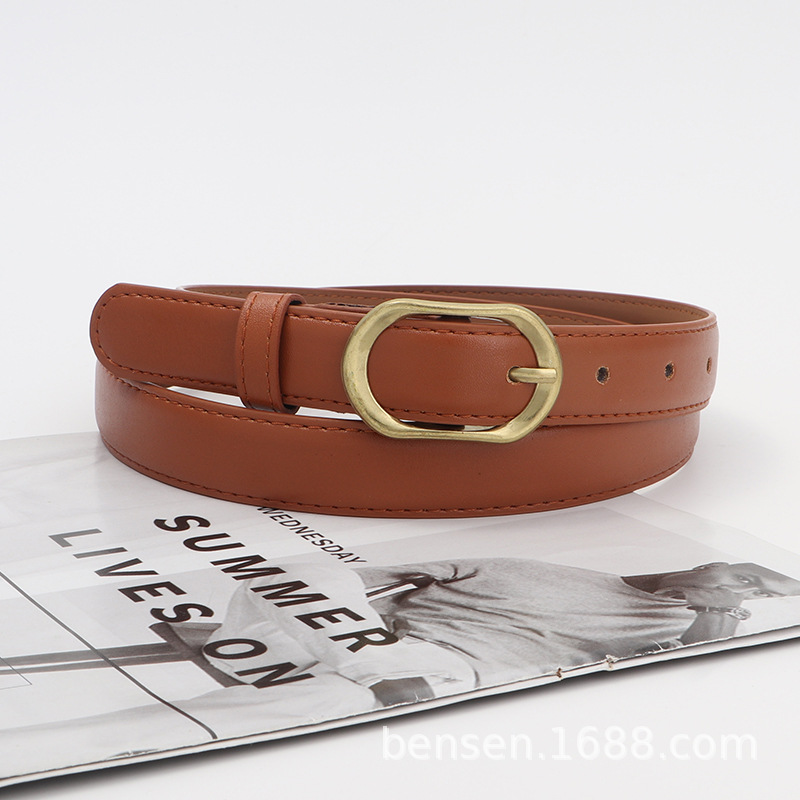 Cinturón Decorativo de Mujer para Jeans de Cuero PU para Uso Diario image 10