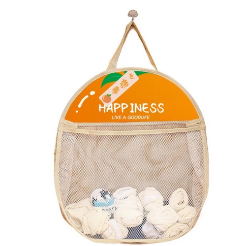 Cross-border new underwear socks mesh storage bag kitchen bathroom storage magic storage bag visible storage mesh bag