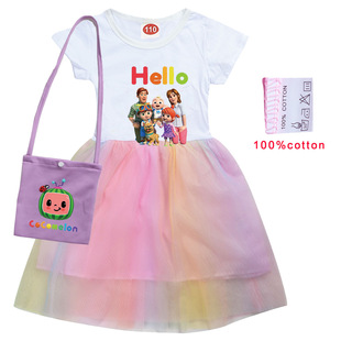 cocomelon���Q��ͨŮͯ�b�B��ȹ�� ���bȹ�� �羳һ�����l8621