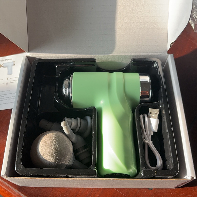 跨境迷你筋膜枪肌肉放松按摩器肌膜颈膜抢专业健身电动震动按摩枪|undefined