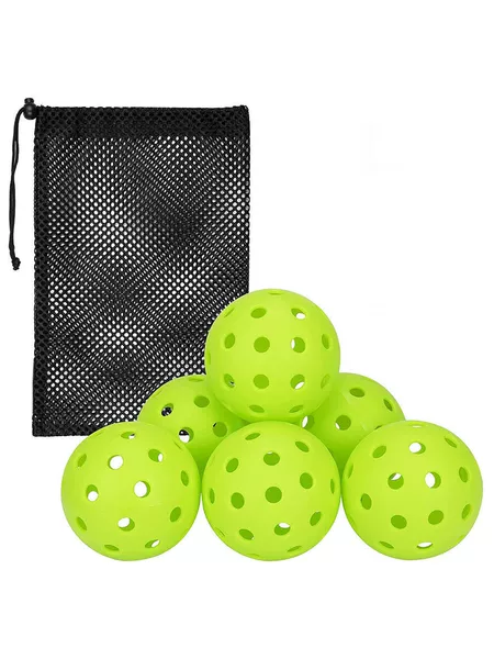 Wholesale Durable high quality Injection Molded 40 Holes Indoor Pick Ball 74mm Outdoor Multicolor Pick Ball