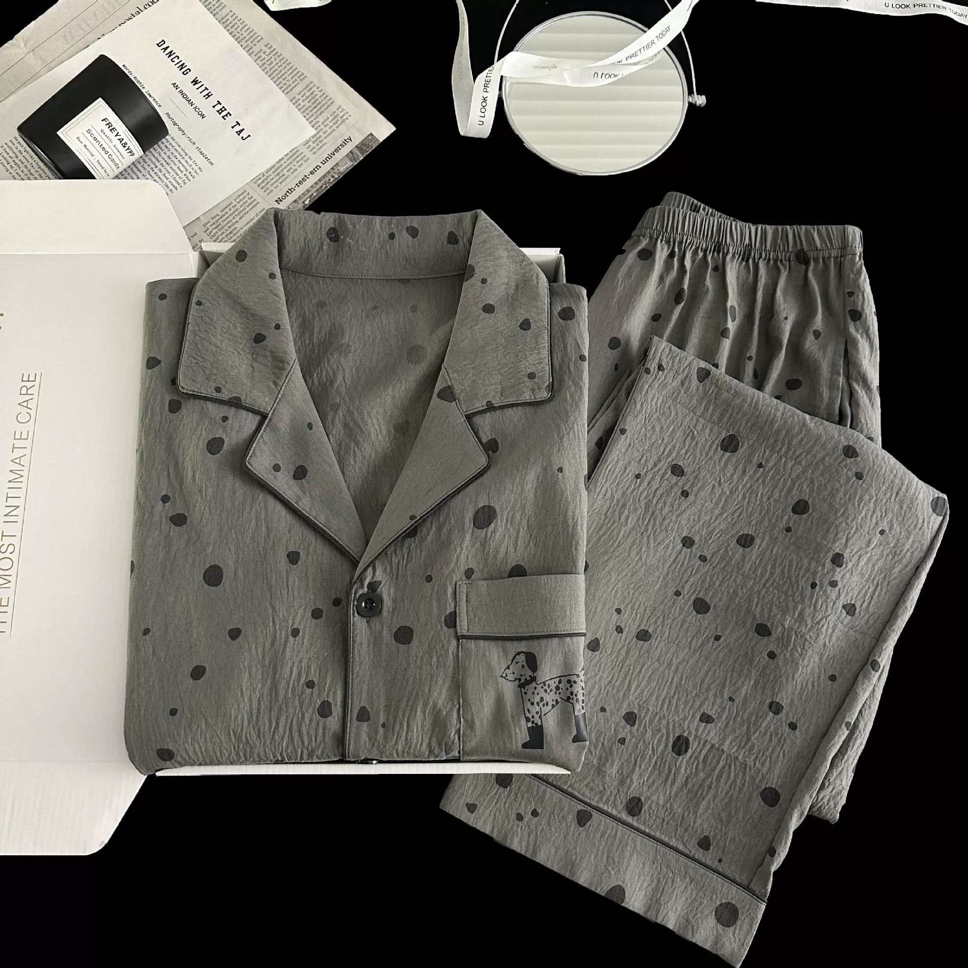 2025秋季云朵棉男款青中少年长袖长裤休闲开衫睡衣男家居服套装