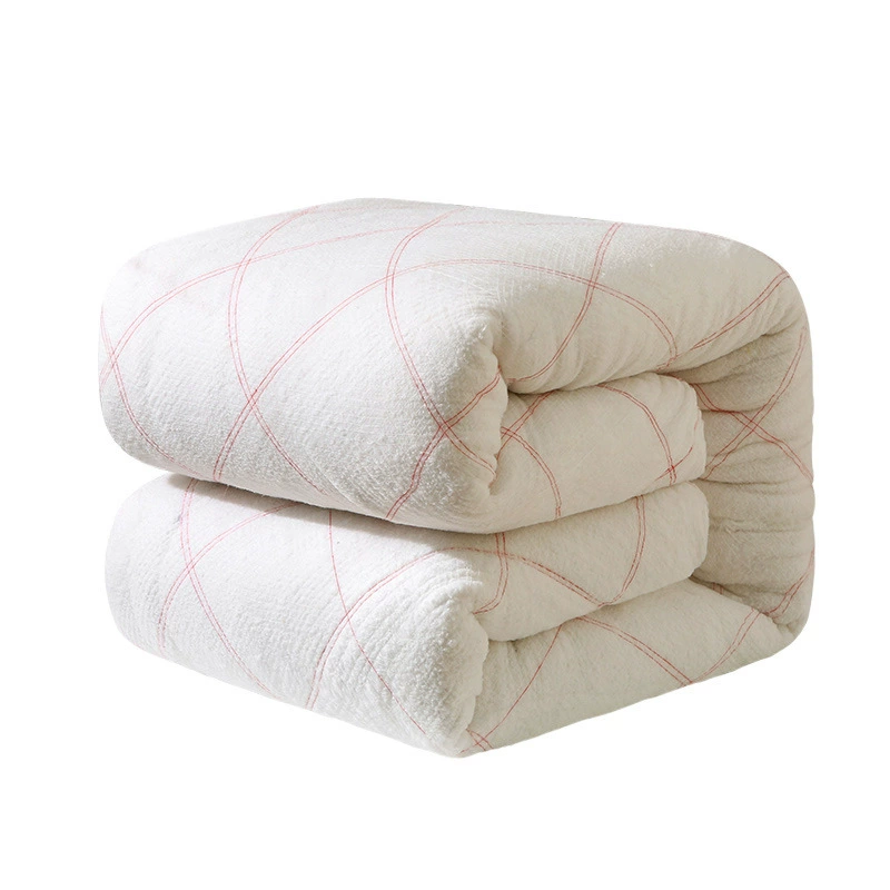 Cotton duvet, winter mattress for elementary school students, increased thickness, bedding