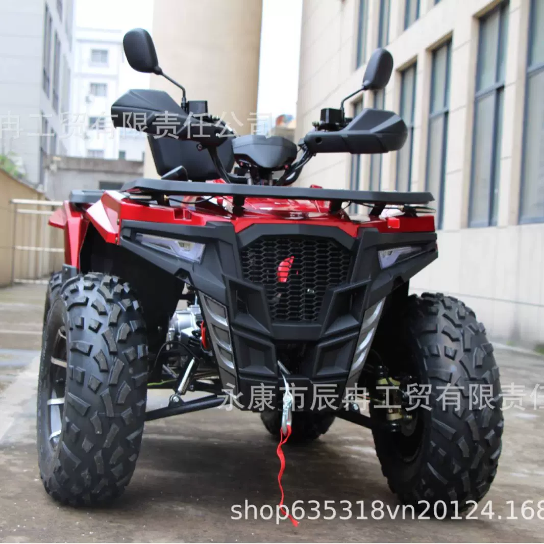 200cc(可做300CC)ATV沙滩车四轮越野车隆鑫发动机巴山水冷发动机