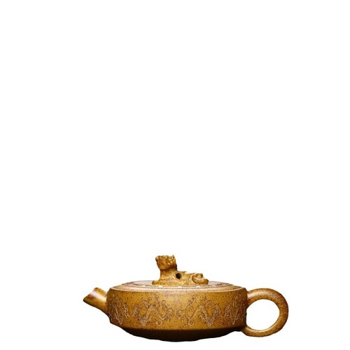 A piece of earthenware pot Yixing purple sand pot wholesale raw ore large mouth Crouching Tiger Hidden Dragon tea set Jade Rabbit pure handmade teapot