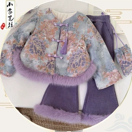 童汉服;童民族服装;儿童表演服