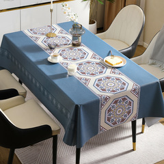Benzhi garden tablecloth wholesale waterproof and oil-proof no-wash restaurant hotel tablecloth coffee table cloth ins style