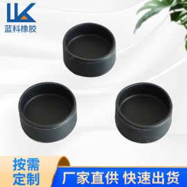 硅胶脚垫 圆形机箱脚垫保护套 橡胶防滑垫 定 制黑色防震橡胶套