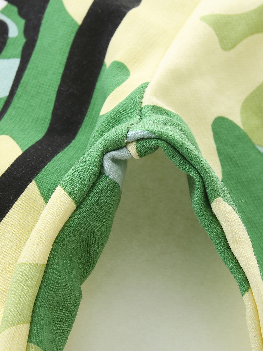 Otoño nuevo estilo de niños camisetas de estilo europeo y americano impresión de dibujos animados de manga larga camisetas de algodón de punto camisetas de cuello redondo para niños