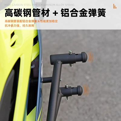 Motorcycle bumper Carbon Steel Motorcycle Modified Matte