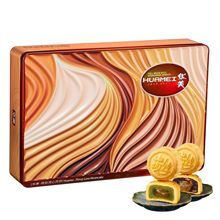 华美月饼礼盒480g华美拔丝流心月饼广式月饼中秋送礼企业团购福利